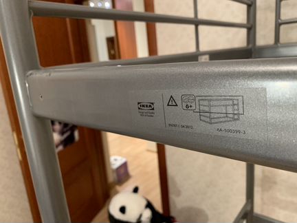 Кровать чердак IKEA с матрасом