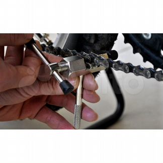 Выжимка цепи велосипеда