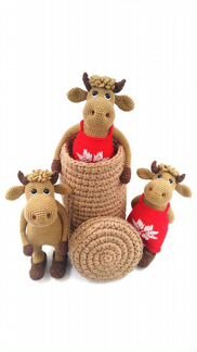 Вязанный бычок