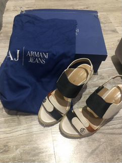 Босоножки-сабо Armani Jeans