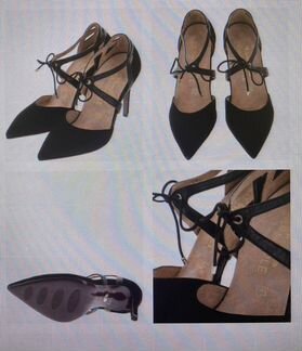 Туфли женские 38 размер натуральная кожа (замша) T