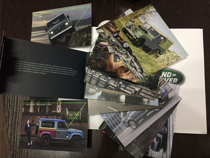 Набор открыток Land Rover 70 лет