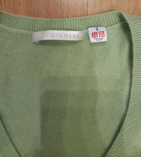 Джемпер кашемировый uniqlo 42-44