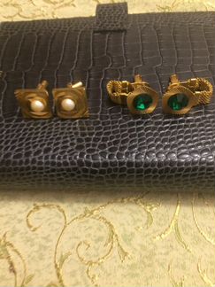 Запонки винтажные