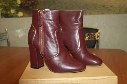 Женские ботильоны осень-весна р.38 цвет бордовый