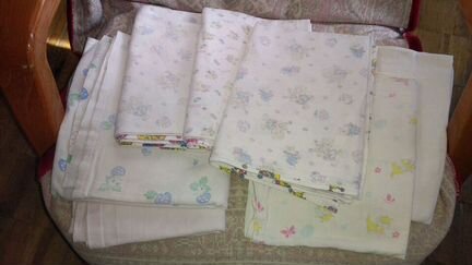 Пелёнки детские тканевые 7 штук