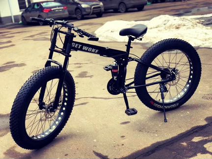 Новый Складной Fatbike Фэтбайк