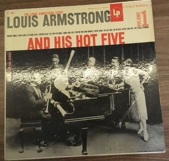 Louis Armstrong story vol.1 and His Hot Five LP
