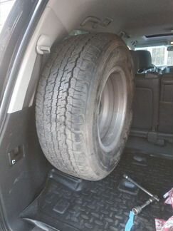 Крепление запасного колеса гбо Land Cruizer, lexus