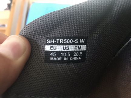Стельки от велотуфлей Shimano SH-TR500-S, EU45, 28
