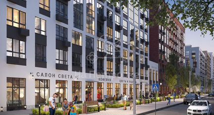 2-к квартира, 55 м², 6/12 эт.