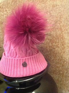 Шапка новая шерсть с натуральным мехом