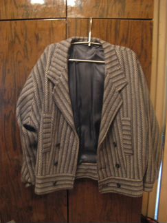 Куртка деми верх шерсть, подкл. виск. пугов. хор