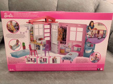 Кукольный домик для Барби Barbie с мебелью FXG55