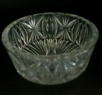 Конфетница из хрусталя СССР