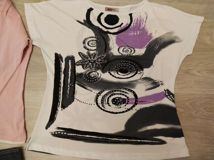 Юбка джинсовая,Кофта,футболка новая р.52-54