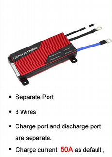 BMS 4s 12V Lifepo4 50A