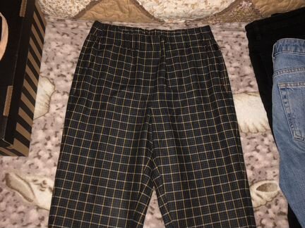 Брюки из натуральной шерсти massimo dutti