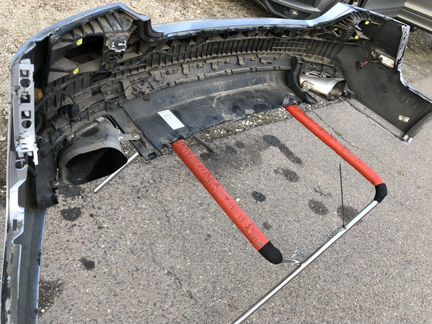 Задний бампер Audi A7 s line рестайлинг в сборе