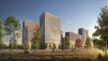 2-к квартира, 59.1 м², 5/25 эт.