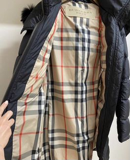 Парка пуховик Burberry Оригинал