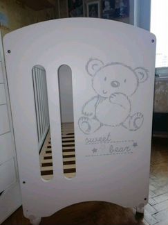 Кровать детская Micuna Promo Sweet + матрас