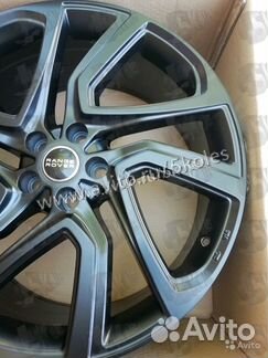 New диски на Range Rover Sport R22