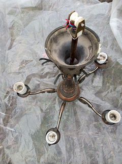 Люстра пятирожковая