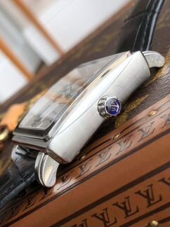 Ulysse Nardin Quadrato Dual Time Silver Dial