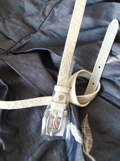 Платье Noche Mio деним с вышивкой. Новое 50-52