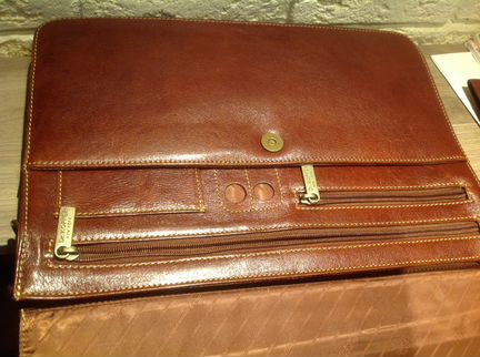 Сумка мужская из натуральной кожи