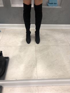 Ботфорты zara 37