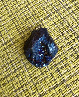 Подвеска друзы из кварца