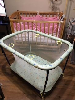 Манеж детский складной