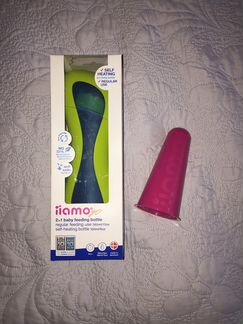 Бутылочка iiamo go (зелено-голубая) + один элемент