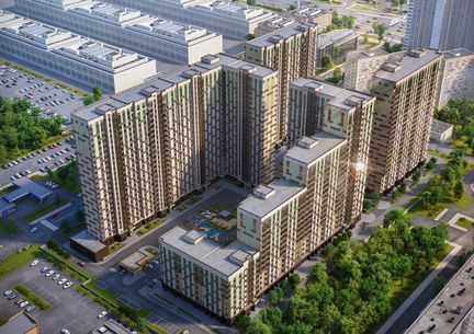 2-к квартира, 64 м², 11/17 эт.