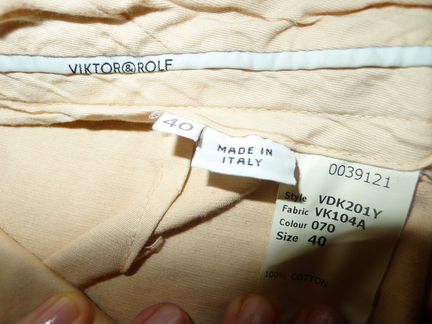 Брюки VictorRolf с крутой конструкцией