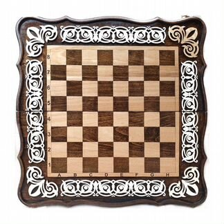 Шахматы резные ручной работы “Овал”