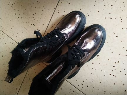 Модные зимние ботинки, новые