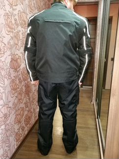 Мотокостюм с утеплением, экипировка