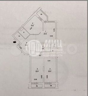 3-к квартира, 150 м², 3/31 эт.
