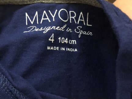 Футболка с длинным рукавом Mayoral
