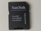 Адаптер ScanDisk карты памяти microsdhc