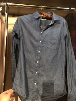 Рубашка джинсовая женская uniqlo