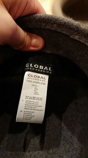 Шляпа Global accessories шерстяная