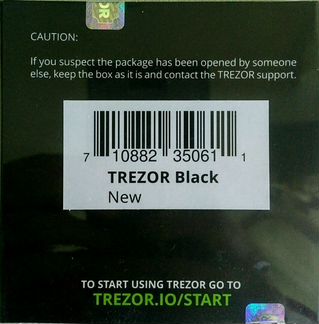 Криптокошелек Trezor One